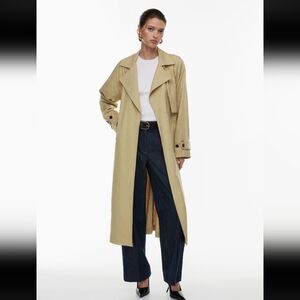 Babaton Size L Cultivate Trench Coat
